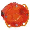 Legrand Batibox Orange Plastic Flush Mount Back Box 3 Gangs 72mm Height 214mm Width 40mm Depth 0 801 03