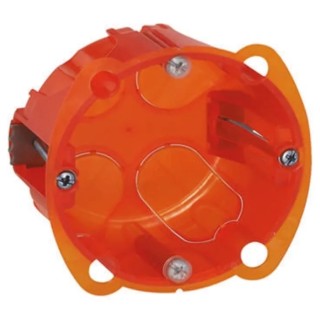 Legrand Batibox Orange Plastic Flush Mount Back Box 3 Gangs 72mm Height 214mm Width 40mm Depth 0 801 03