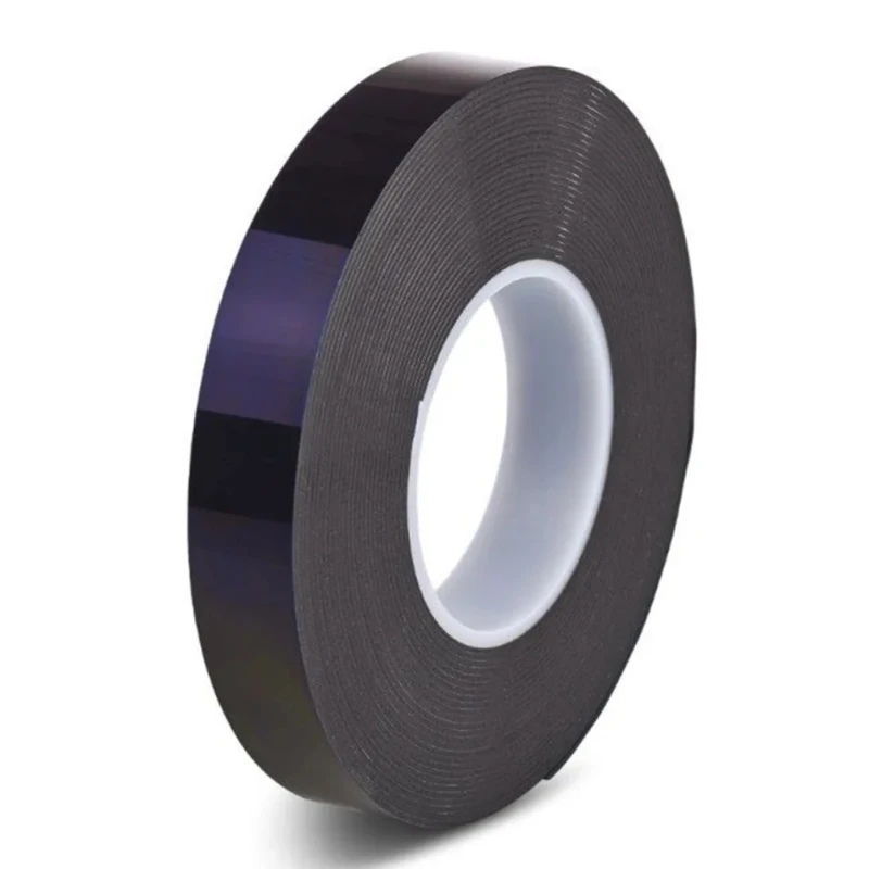 Hi-Bond Black Double Sided Nano-Cell Polyurethane Foam Tape 12mm x 33m, 0.4mm Thick HPS 040B 12mmx33m