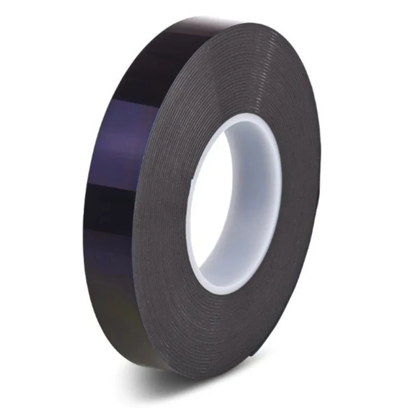 Hi-Bond Hi-PORSEAL Double Sided Black Polyethylene Foam Tape 19mm Width x 33m Length x 0.4mm Thickness HPS040B