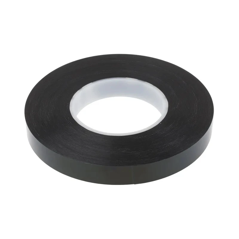 Hi-Bond Hi-PORSEAL Double Sided Black Polyethylene Foam Tape 19mm Width x 33m Length x 0.4mm Thickness HPS040B