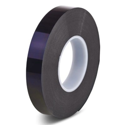 Hi-Bond Hi-PORSEAL Black Double Sided Nano-Cell Polyurethane Foam Tape 9mm x 33m, 1.2 mm Thick HPS120B