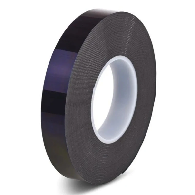 Hi-Bond Hi-PORSEAL Black Double Sided Nano-Cell Polyurethane Foam Tape 9mm x 33m, 1.2 mm Thick HPS120B