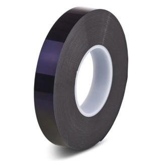 Hi-Bond Black Foam Double Sided Adhesive Tape Hi-PORSEAL HPS120B 6mm x 33m, 1.2mm Thickness HPS120B