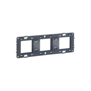 Legrand 3 Gang Frame Galfan Steel Polyamide 216mm x 77mm x 15.7mm 0 802 53