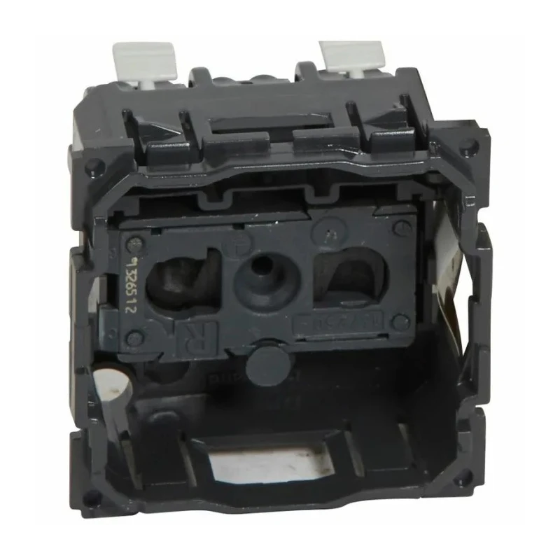 Legrand 16A Black 1 Gang Plug Socket Céliane Indoor French 2P 0 671 10