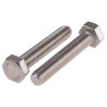 RS PRO Stainless Steel Hex Bolt M8 x 45 mm DIN 933 316 A4 Stainless Steel 190-311