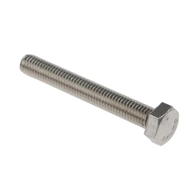 RS PRO Stainless Steel Hex Bolt M8 x 60 mm DIN 933 316 A4 190-333