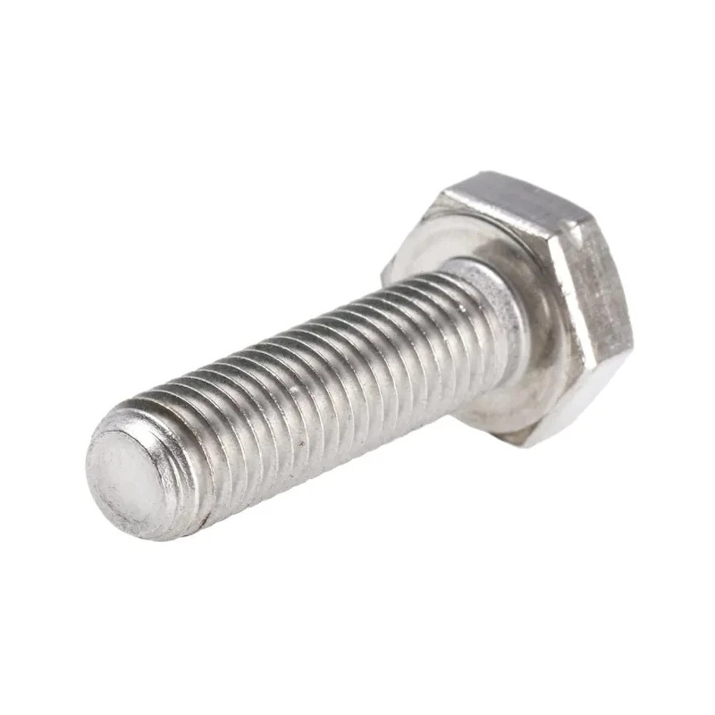 RS PRO Stainless Steel Hex Bolt M10 x 35 mm DIN 933 190-377