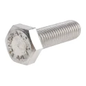 RS PRO Stainless Steel Hex Bolt M10 x 35 mm DIN 933 190-377
