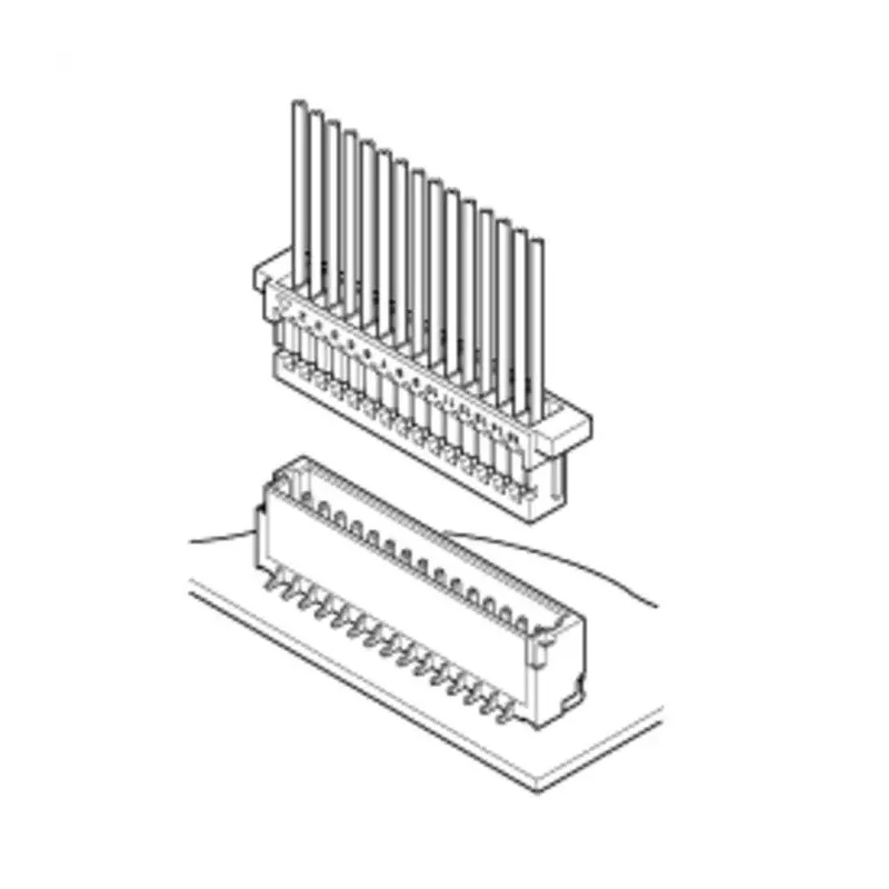 JST SSH Series Male Crimp Terminal, 32 AWG Min Crimp, 28 AWG Max, Tin Plating, Phosphor Bronze Contact SSH-003T-P0.2-H