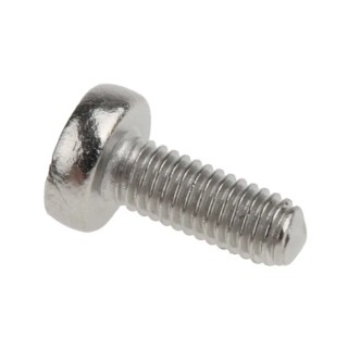 RS PRO Slot Pan Stainless Steel Machine Screw 8 mm M3 190-434