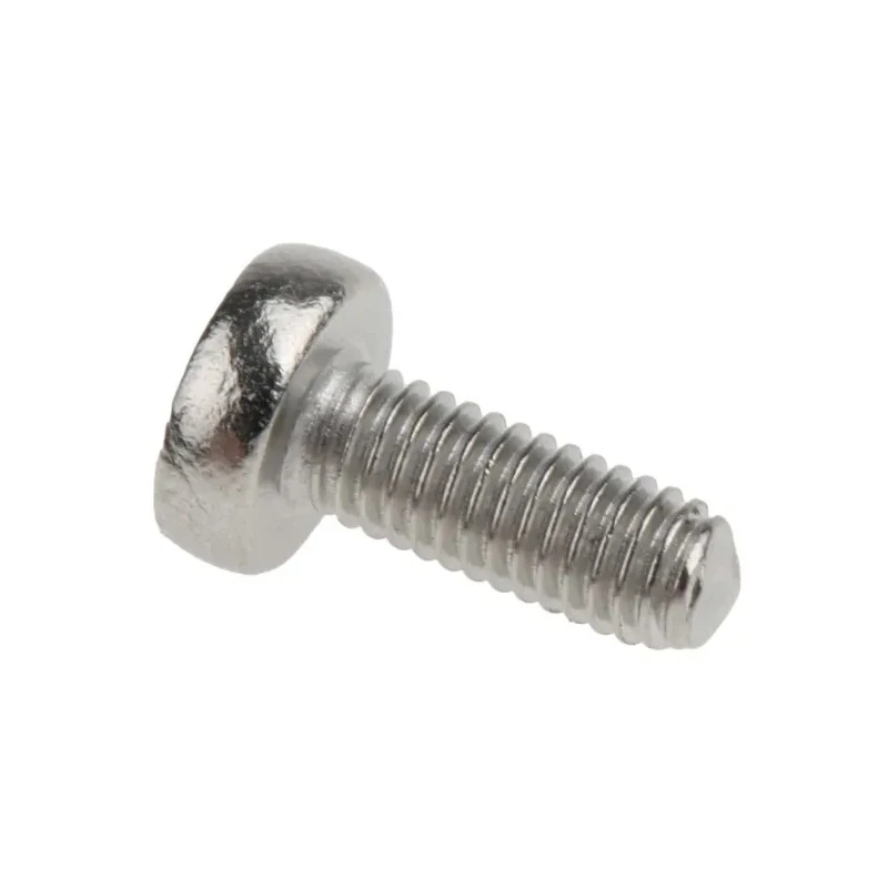 RS PRO Slot Pan Stainless Steel Machine Screw 8 mm M3 190-434