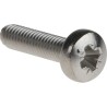 RS PRO Slot Pan Stainless Steel Machine Screw 12 mm M3 190-456