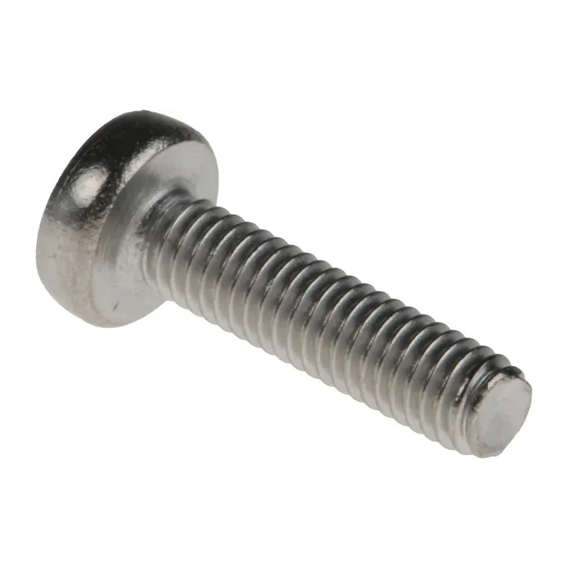 RS PRO Slot Pan Stainless Steel Machine Screw 12 mm M3 190-456