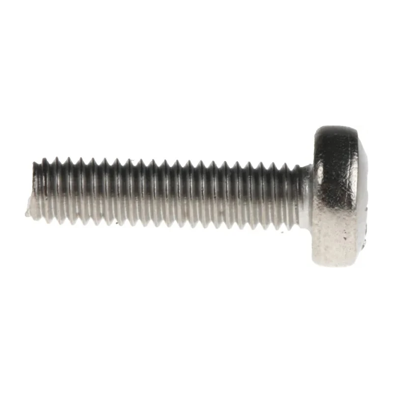 RS PRO Slot Pan Stainless Steel Machine Screw 12 mm M3 190-456