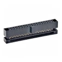 HARWIN 34-Way 2 Row Female IDC Connector for Cable 1kV ac, Gold & Tin Plating M50-3301742