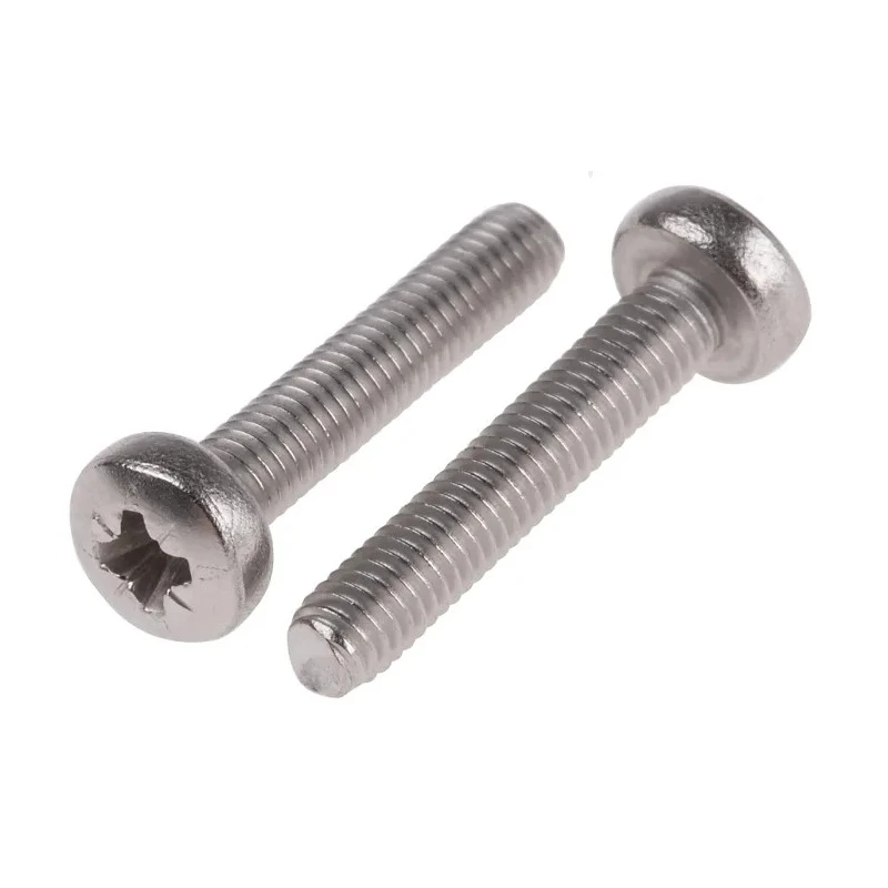RS PRO Slot Pan Stainless Steel Machine Screw 16 mm M3 190-462