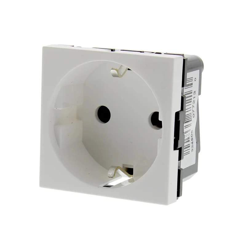 Legrand 16A White 1 Gang Plug Socket Mosaïc Indoor Type F 0 772 13