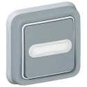 Legrand Plexo Push Button Light Switch Flush Mount 10A 250V IP55 0 698 24