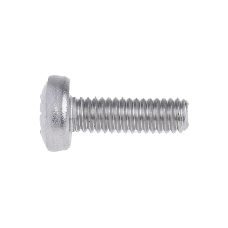 RS PRO Pozidriv Pan Stainless Steel Machine Screw M4 Thread 12mm Length DIN 7985 A2 Grade 190-507