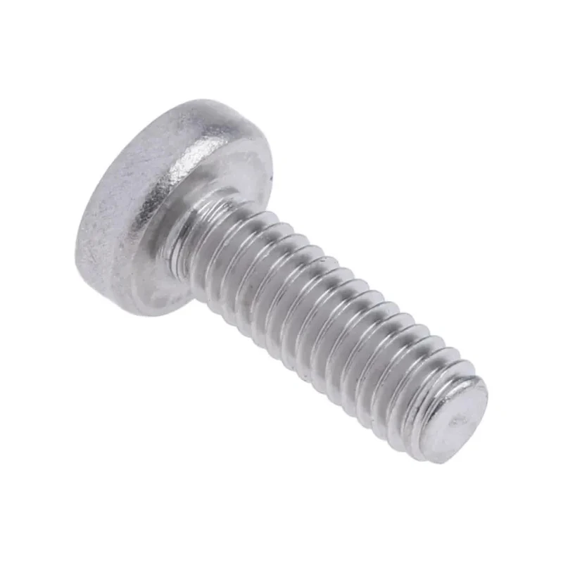 RS PRO Pozidriv Pan Stainless Steel Machine Screw M4 Thread 12mm Length DIN 7985 A2 Grade 190-507