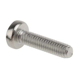 RS PRO Pozidriv Pan Stainless Steel Machine Screw M4 16 mm A2 190-513