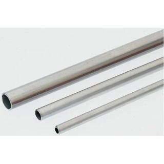 RS PRO Stainless Steel Pipe, 6 mm Nominal Outside Diameter, 0.6 mm Wall Thickness, 2 m Length 190-866