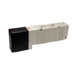 SMC Pneumatic Solenoid Pilot-Operated Control Valve 3/3 Solenoid M5 x 0.8 VQC4000 Series 24V DC 