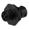 Souriau Sunbank by Eaton Circular Connector 4 Contacts Panel Mount Plug Male IP68 IP69K 125V 13A UTS7104P