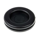 SES Sterling DG Black Polyvinyl Chloride Cable Grommet 28 mm Panel Hole Diameter for 21 mm Cable Diameter 01330355010