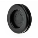 SES Sterling DG Black Polyvinyl Chloride Cable Grommet 28 mm Panel Hole Diameter for 21 mm Cable Diameter 01330355010