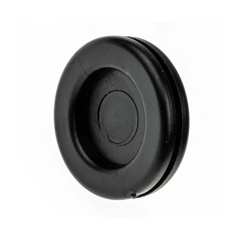 SES Sterling DG Black Polyvinyl Chloride Cable Grommet 28 mm Panel Hole Diameter for 21 mm Cable Diameter 01330355010