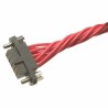 HARWIN M80 High-Reliability PCB Connector Kit Complete with Housing and 8 Gold Finish Barrel Crimp Contacts M80-4610842