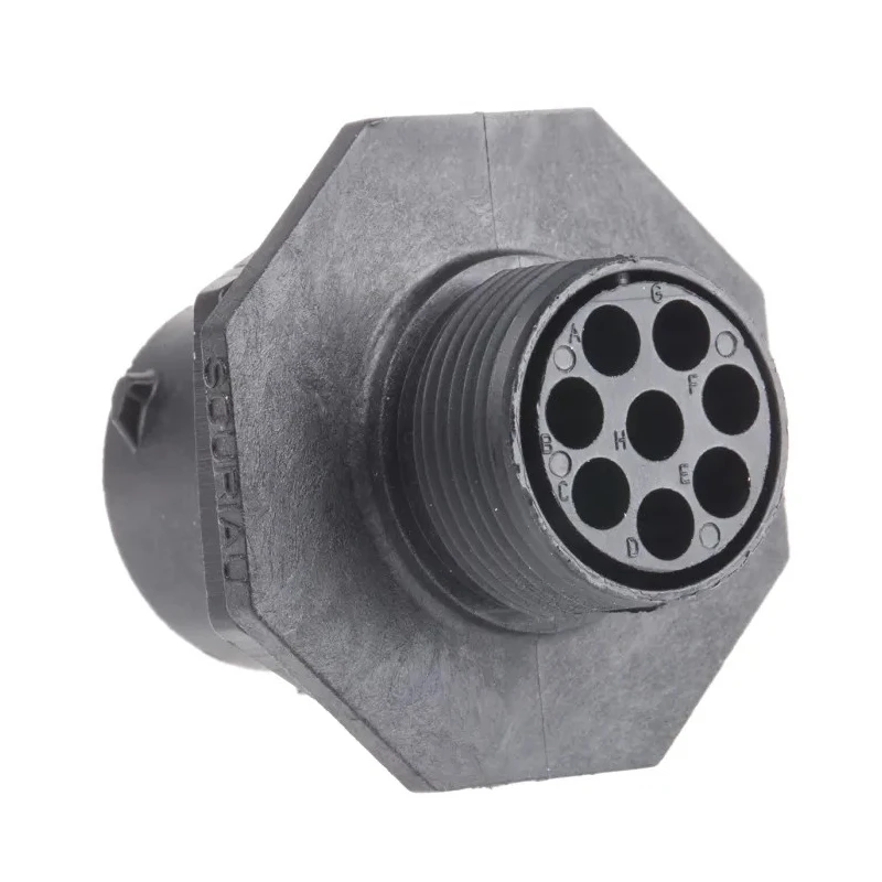Souriau Sunbank by Eaton Circular Connector, 8 Contacts, Panel Mount, Plug Male, Standard Size, 125V, 10A, IP68 UTS7128P