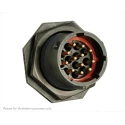 Souriau Sunbank by Eaton Circular Connector, 12 Contacts, Panel Mount Plug, Male, Standard Size, IP68 IP69K Rated UTS71412P