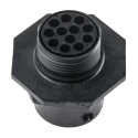 Souriau Sunbank by Eaton Circular Connector, 12 Contacts, Panel Mount Plug, Male, Standard Size, IP68 IP69K Rated UTS71412P