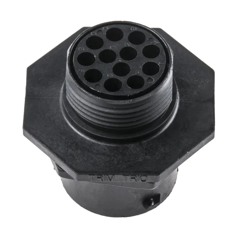 Souriau Sunbank by Eaton Circular Connector, 12 Contacts, Panel Mount Plug, Male, Standard Size, IP68 IP69K Rated UTS71412P