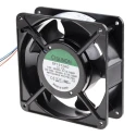 Sunon SF Series Square Frame Sleeve Bearing Axial Fan 230V AC 19W 3100 RPM 161.4 m³/h 120mm x 120mm x 38mm SF1212AD-SL.GN