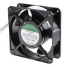 Sunon SF Series Square Frame Sleeve Bearing Axial Fan 230V AC 19W 3100 RPM 161.4 m³/h 120mm x 120mm x 38mm SF1212AD-SL.GN