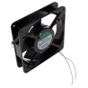 Sunon SP Series AC Axial Fan, 115V ac, 18 W, 190 mA, 109 m³/h Airflow, 120 mm Square Frame with Sleeve SP101AT-1122HSL.GN