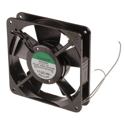 Sunon DP Series AC Axial Fan 230V AC 13W Power 78.2 m³/h Air Flow 120 mm Sleeve Bearing DP203AT-2122LSL.GN