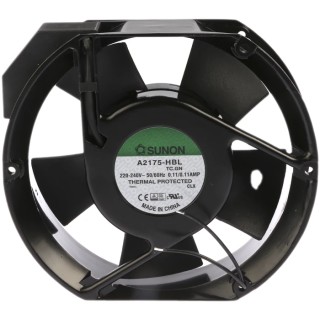 Sunon AC Ball Bearing Axial Fan 230V AC 36W 344.9 m³/h 2950 RPM 171 mm Square Frame A2175-HBL-TC.GN