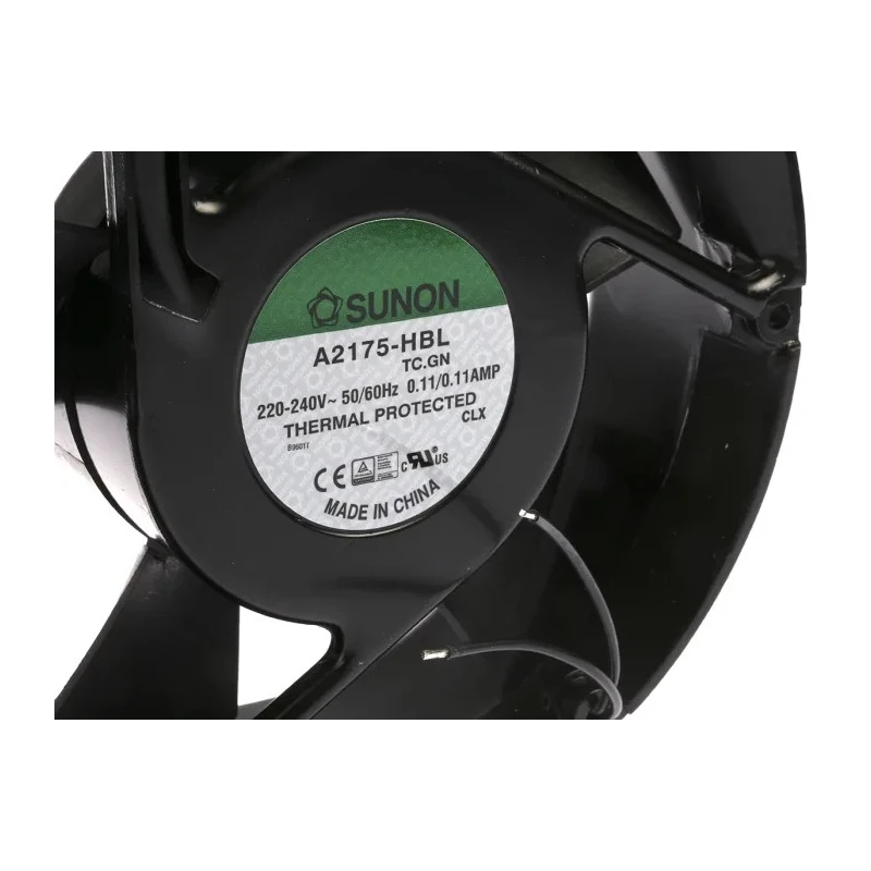 Sunon AC Ball Bearing Axial Fan 230V AC 36W 344.9 m³/h 2950 RPM 171 mm Square Frame A2175-HBL-TC.GN