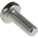 RS PRO Pozidriv Pan Stainless Steel Machine Screw M6 Thread, 16 mm Length 190-608