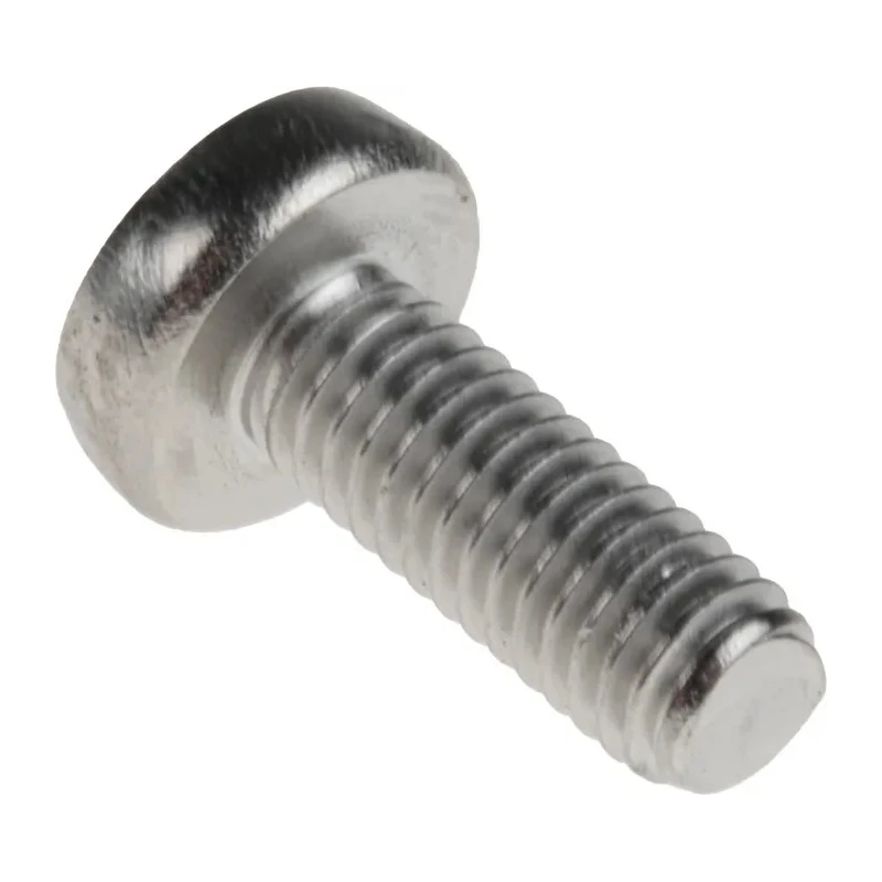 RS PRO Pozidriv Pan Stainless Steel Machine Screw M6 Thread, 16 mm Length 190-608