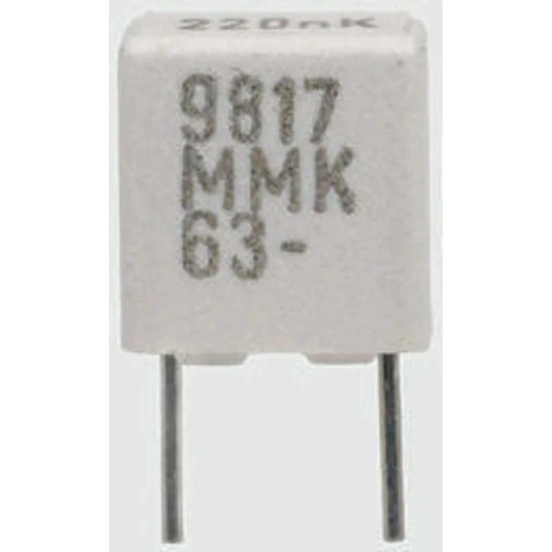 KEMET MMK Film Capacitor 1 nF ±10% 400 V DC 200 V AC Through Hole MMK10102K400A01L4BULK