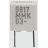 KEMET MMK Film Capacitor 1 nF ±10% 400 V DC 200 V AC Through Hole MMK10102K400A01L4BULK
