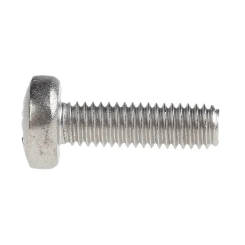 RS PRO Pozidriv Pan Stainless Steel Machine Screw 20 mm M6 190-614