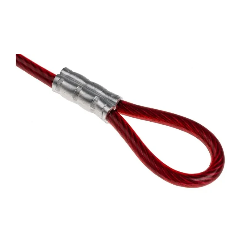 RS PRO Red 6-Lock Lockout Polypropylene Cable Lock, 7 mm 161-5874